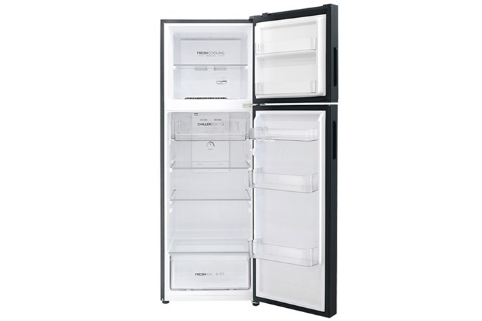 bên trong tủ lạnh Aqua Inverter 283 lít