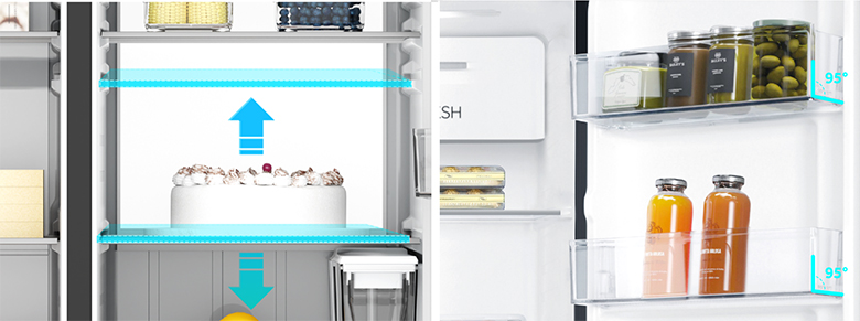 tủ lạnh Aqua tiết kiệm điện cho gia đình đông người