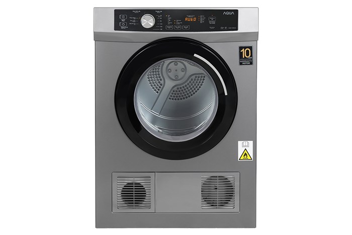 Máy sấy thông hơi Aqua 8 kg AQH-V800H SS 