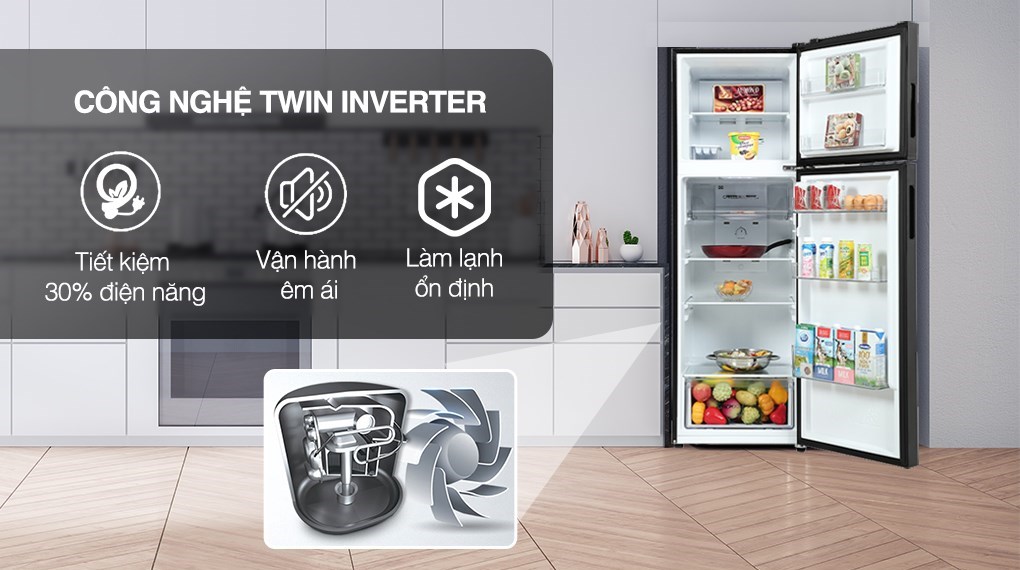 tủ lạnh Aqua tiết kiệm điện cho gia đình