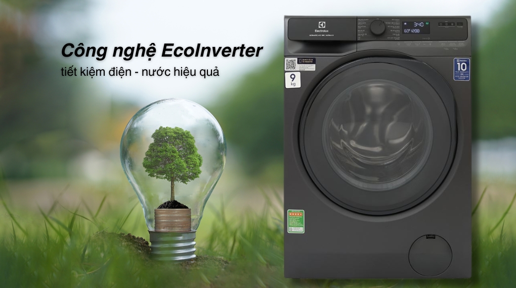 máy giặt cửa trước Electrolux tiết kiệm điện